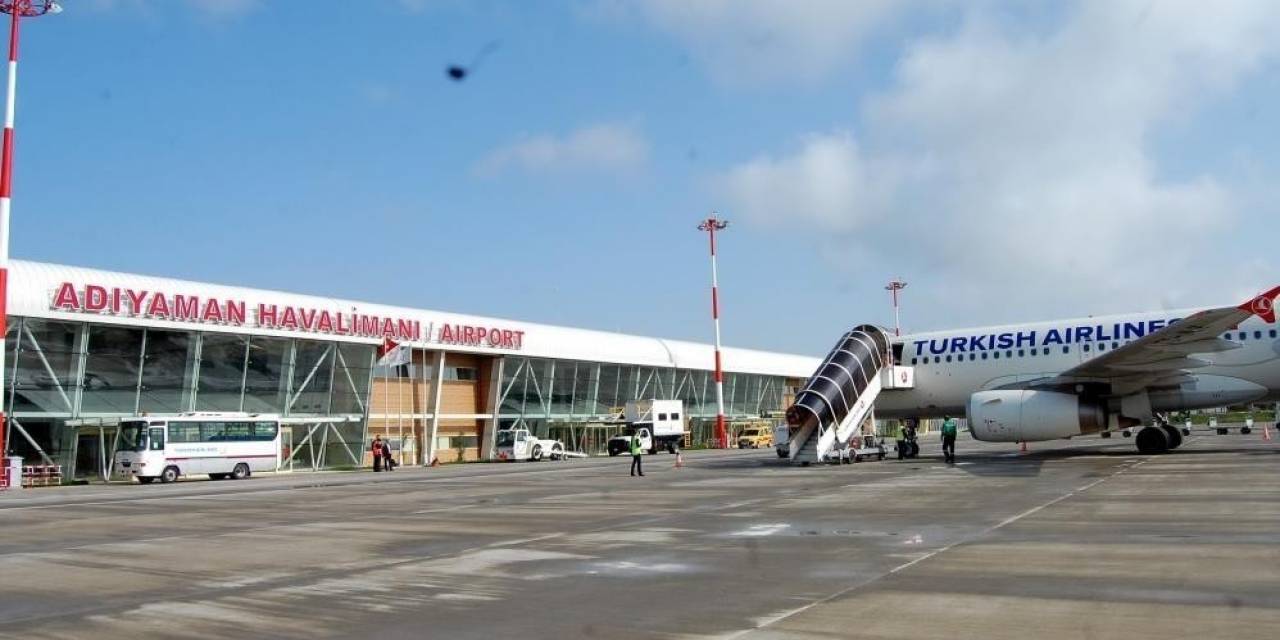 Adıyaman Havalimanı’ndan Temmuz Ayında 39 Bin 125 Yolcu Uçtu