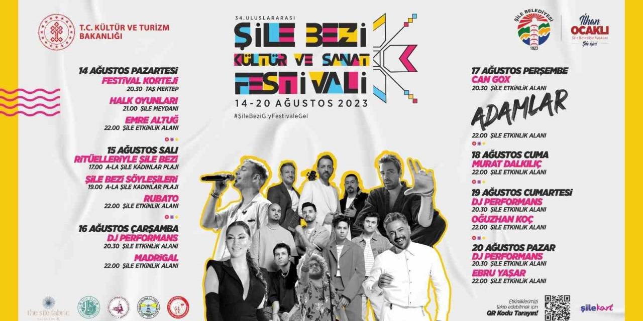 34’üncü Uluslararası Şile Bezi Ve Kültür Festivali Başlıyor