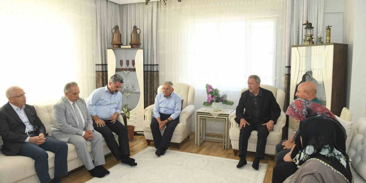 Akar Ve Büyükkılıç’tan Şehir Eraslan’ın Ailesine Ziyaret