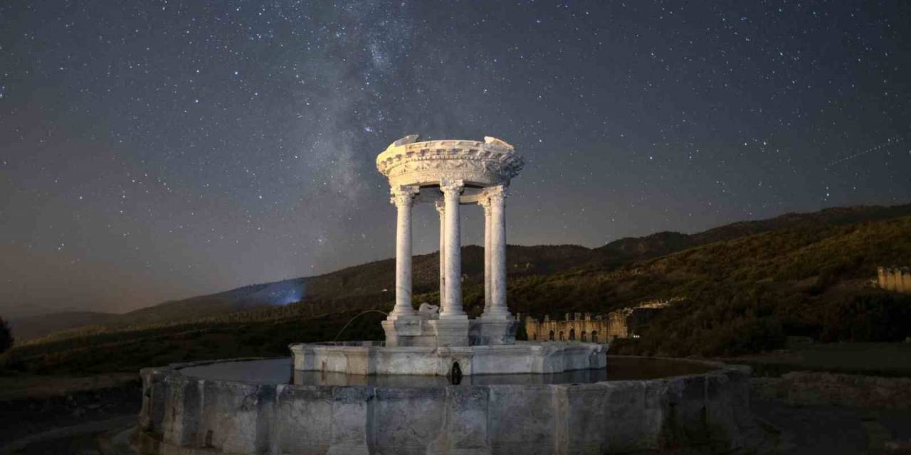 Burdur’da Perseid Meteor Yağmuru Görsel Şölen Sundu