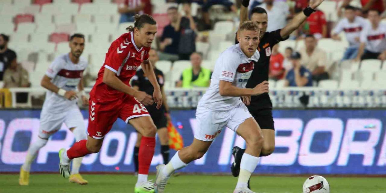 Trendyol Süper Lig: Ey Sivasspor: 1 - Y. Samsunspor: 0 (ilk Yarı)