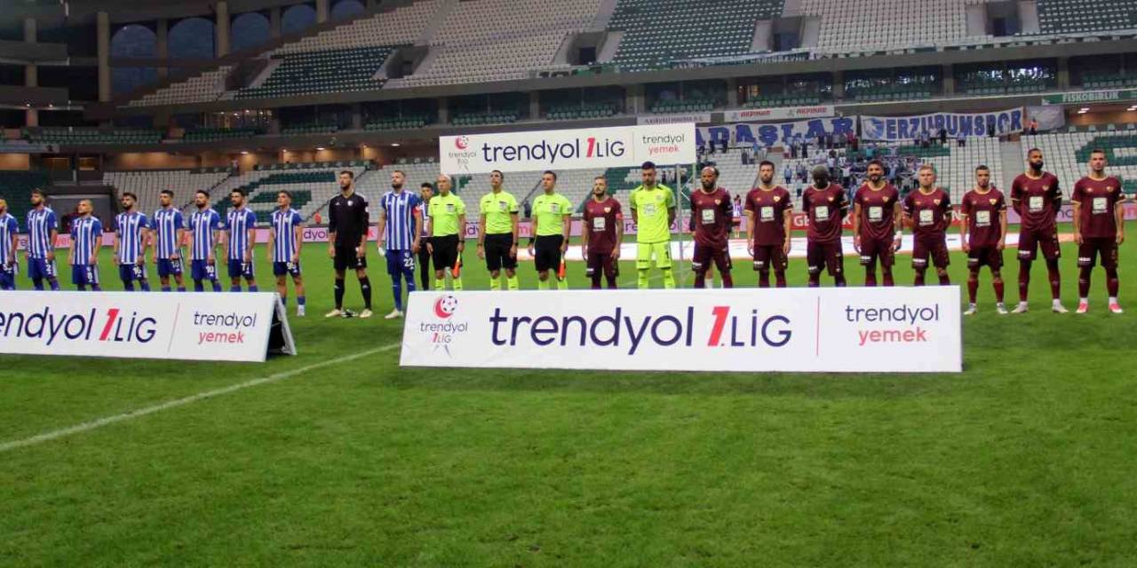 Trendyol 1. Lig: Erzurumspor Fk: 1 - Bandırmaspor: 1