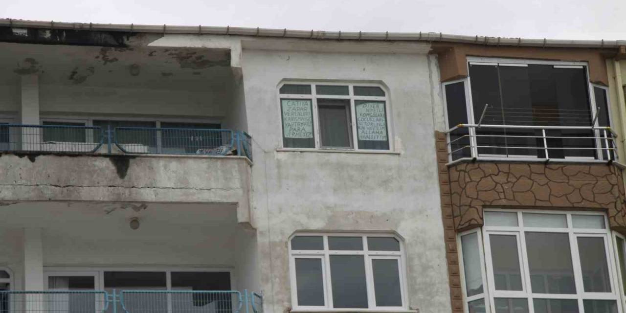 Apartman Yönetimine Kızınca Pencereye Bu Yazıyı Astı