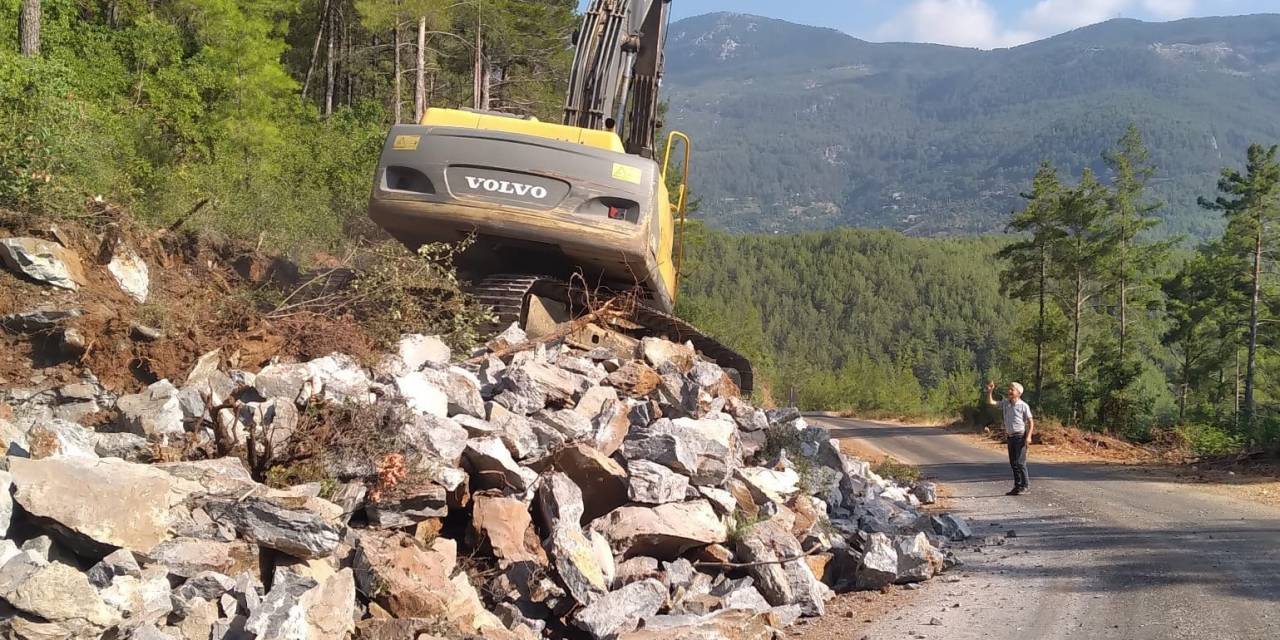Alanya’da Yayla Yollarına Bakım Onarım