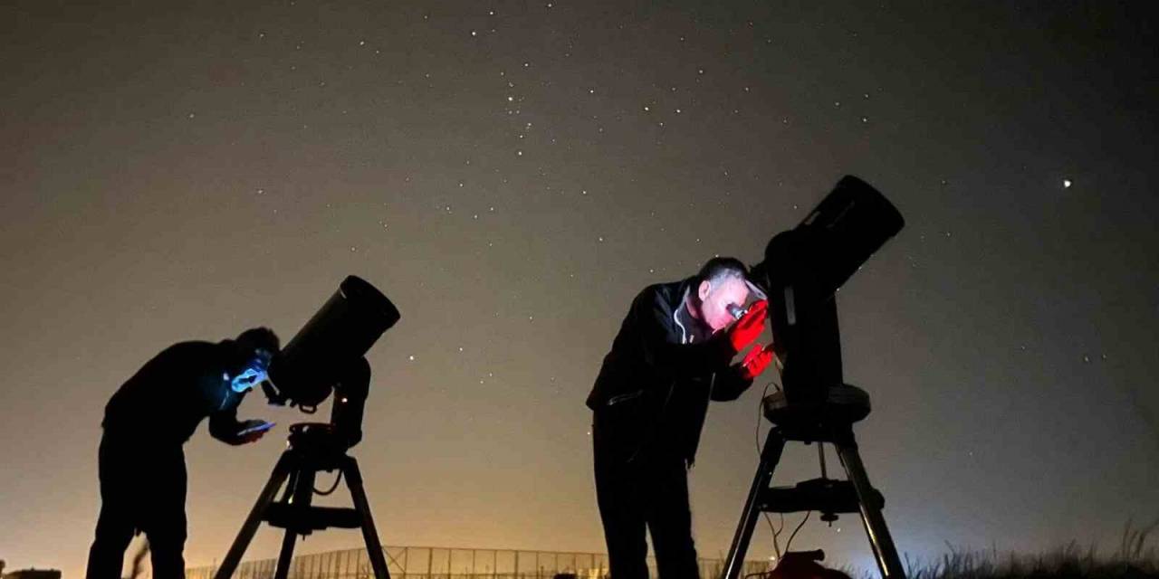 Yüksekova’da Meteor Yağmuru Heyecanı