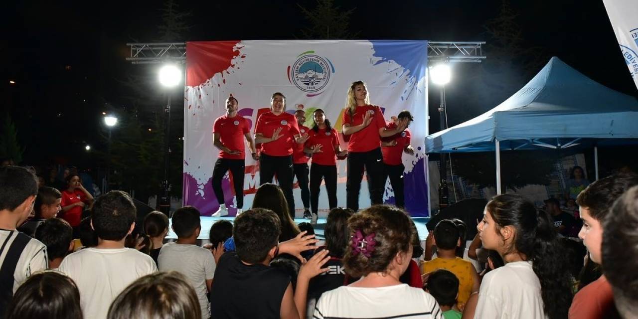 ’spor A.ş. Bizim Mahallede’ Etkinliği Çocukları Coşturdu