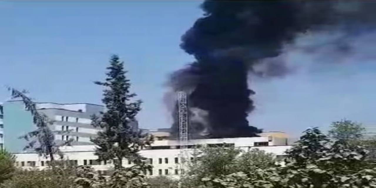 İnşaatı Devam Eden Aydın Şehir Hastanesi’nde Yangın Paniği