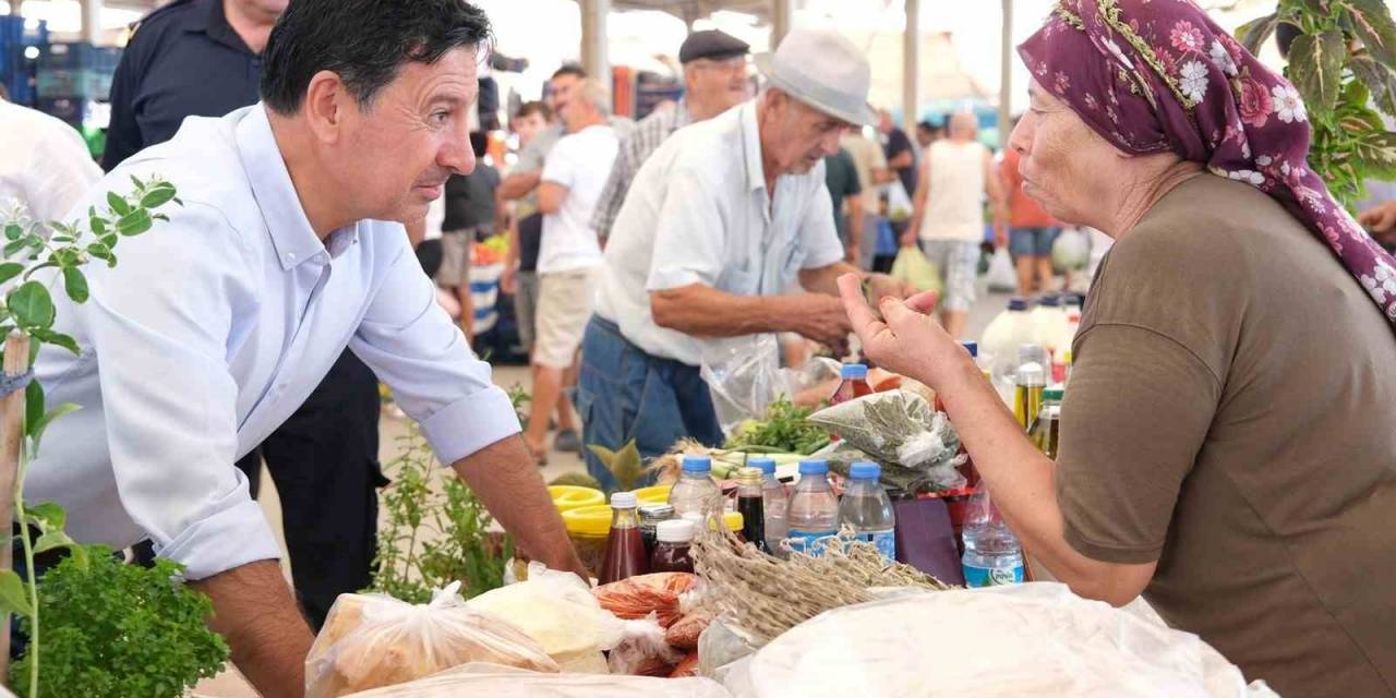 Başkan Aras’tan Turgutreis Ve Karaova Ziyareti