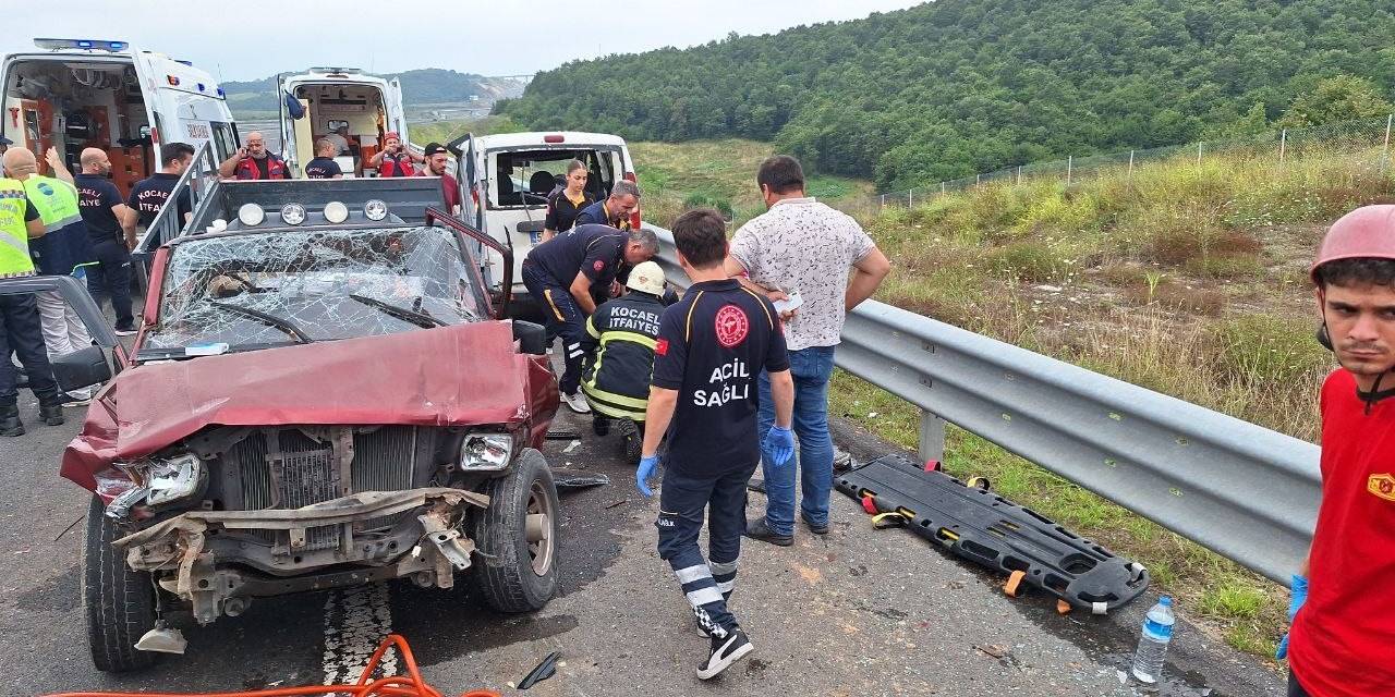 Kuzey Marmara Otoyolu’nda Feci Kaza: 2’si Ağır 6 Yaralı