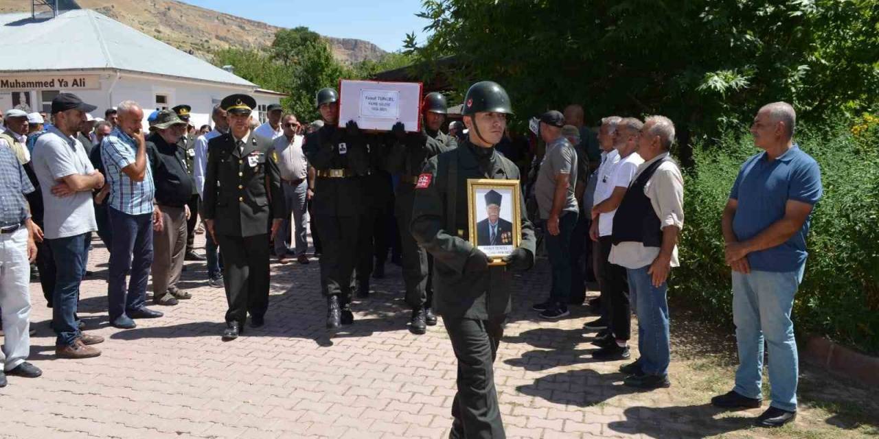Tunceli’de Hayatını Kaybeden Kore Gazisi Son Yolculuğuna Uğurlandı