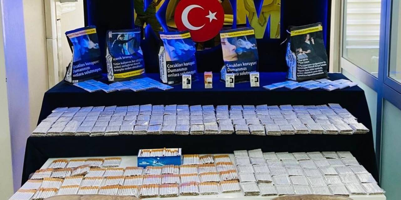 Denizli’de Kaçakçılık Operasyonlarında 9 Kişi Yakalandı