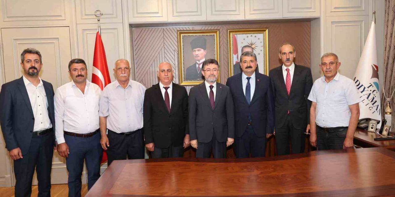 Ziraat Odaları Başkanları Bakan İbrahim Yumaklı’ya Sorunları Aktardı