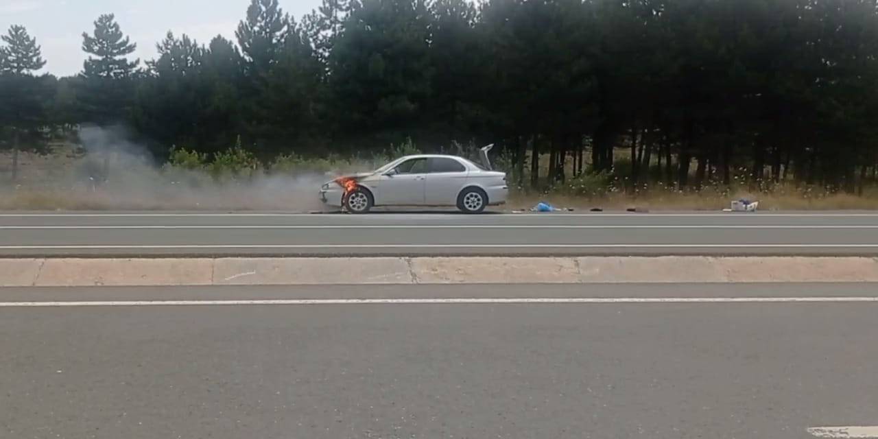 Serinlemek İçin Denize Giderken Alevlerin İçinde Kalmaktan Son Anda Kurtuldular