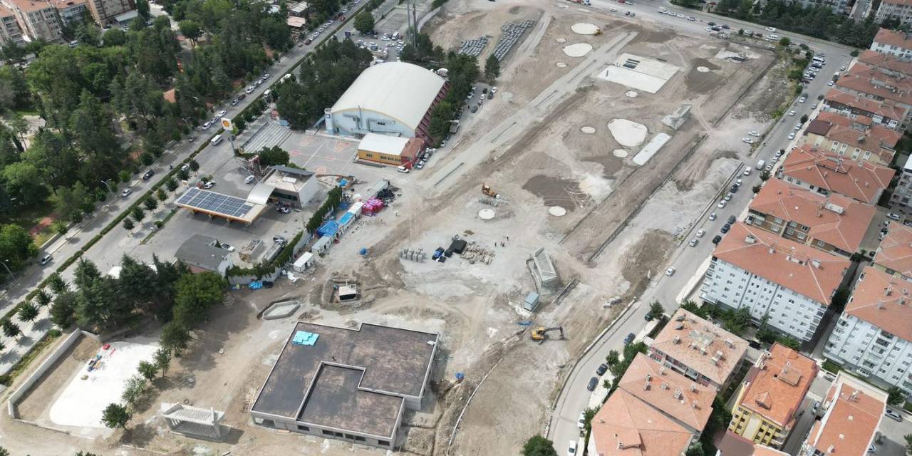 Çorum’da Yeni Millet Bahçesinde Çalışmalar Hızla İlerliyor