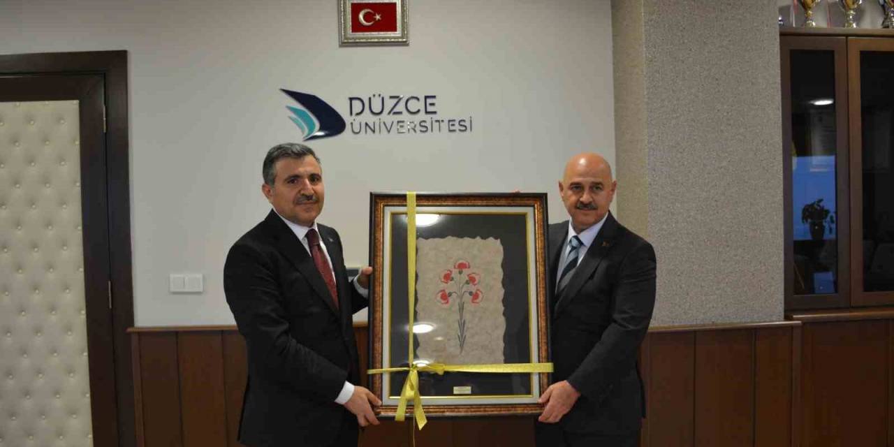 Vali Atay’dan Rektör Sözbir’e Veda