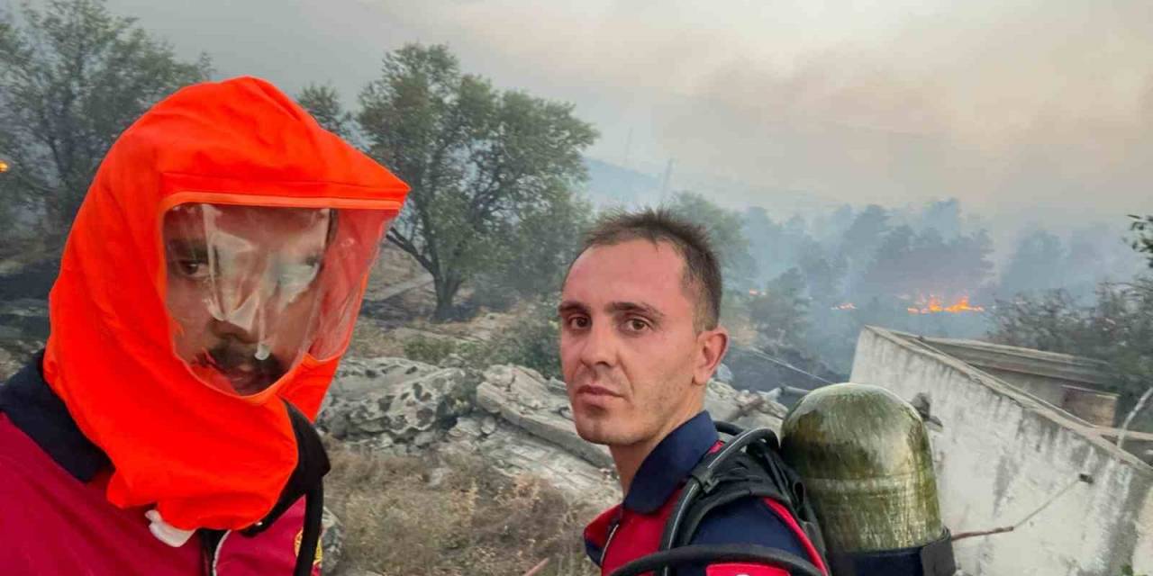 Kamp Alanındaki Yangın Büyüdü, Öso’nun Eğitim Aldığı Kışla Boşaltıldı