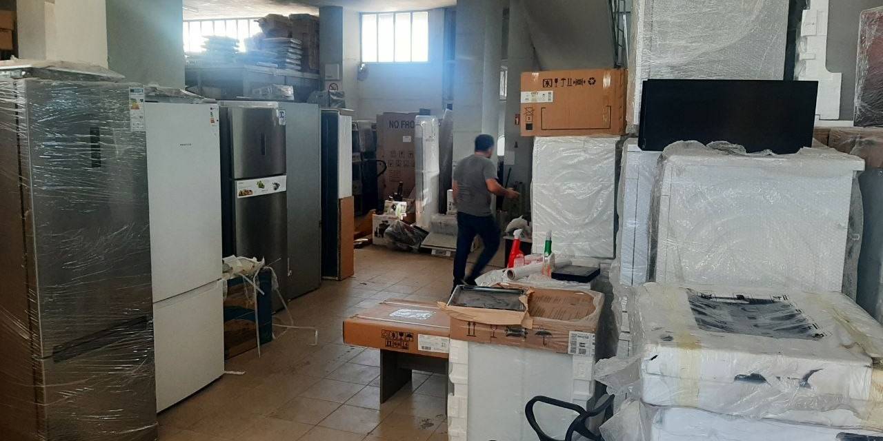 Hırsızlar Beyaz Eşya Deposuna Üst Üste İki Kez Girdi