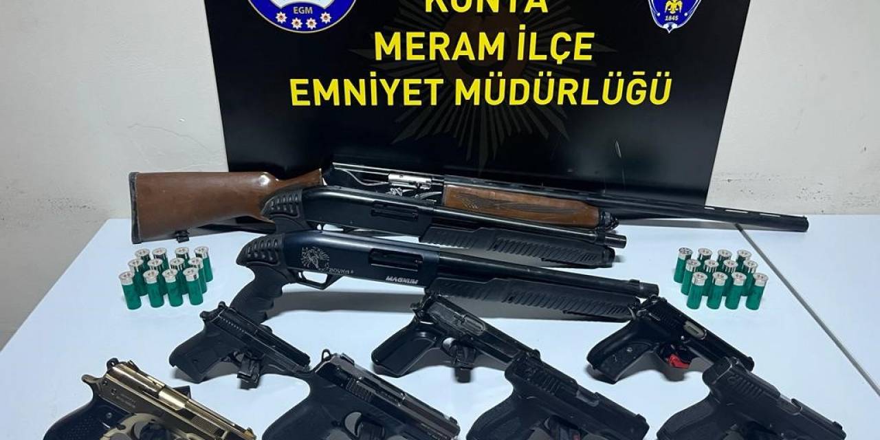 Düğün Magandalarına Yönelik Çalışmalarda Cephanelik Ele Geçirildi