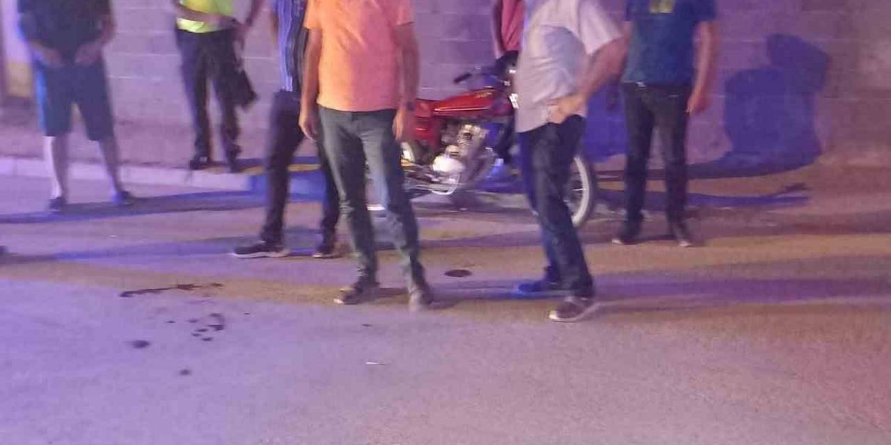 Konya’da Duvara Çarpan Motosiklet Sürücüsü Yaralandı