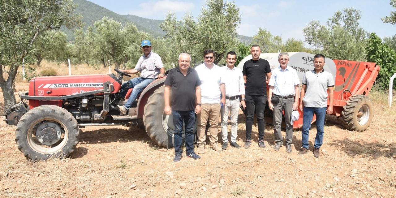 Kırkağaç’ta Taşlı Araziler Tarlaya Dönüyor