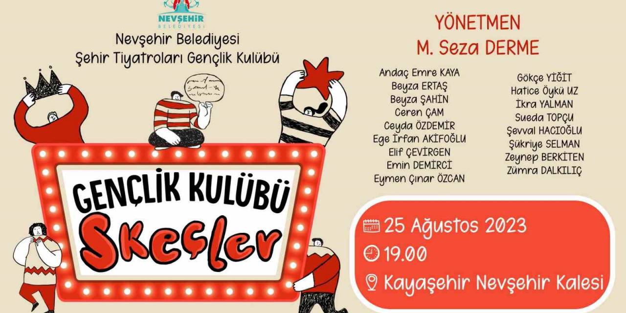 Nevşehir Belediyesi Şehir Tiyatroları Ekibinden Müjde