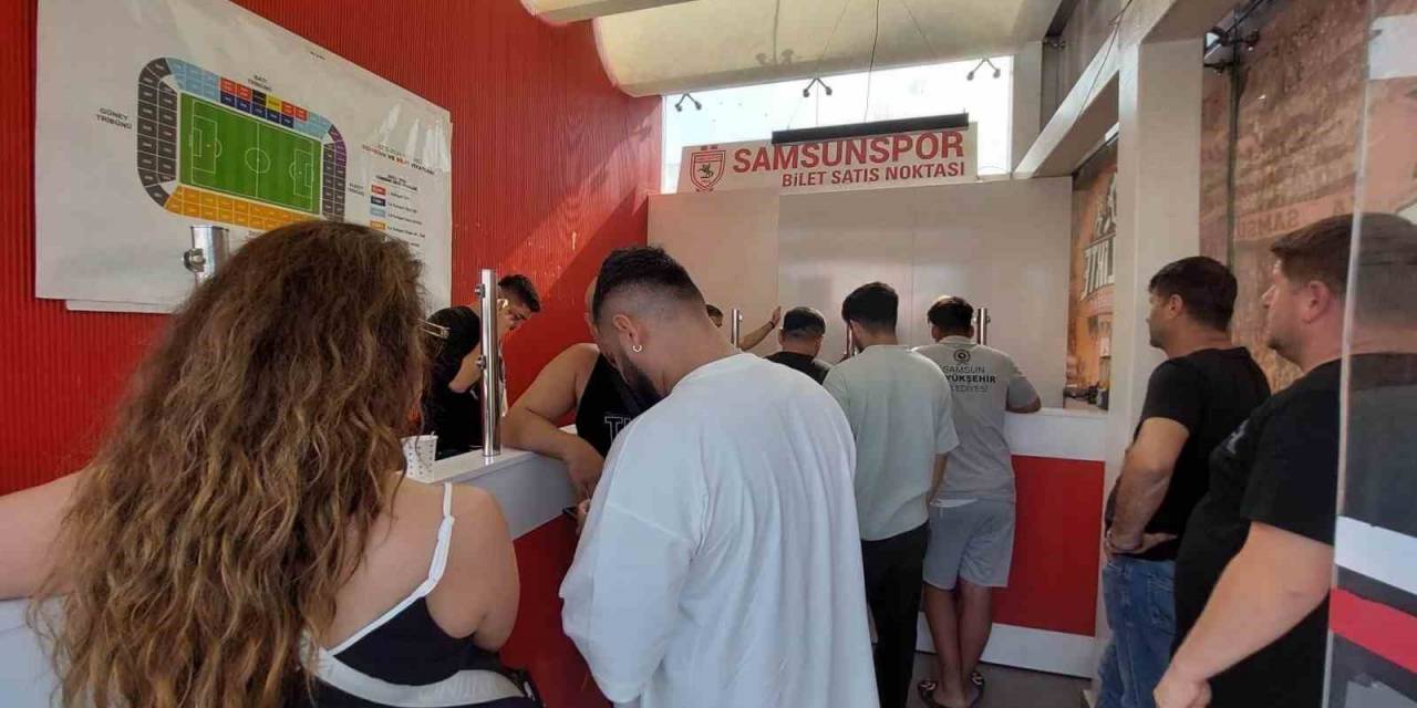 Samsunspor-fenerbahçe Maçına 6 Gün Kala Biletlerin Tamamına Yakını Tükendi
