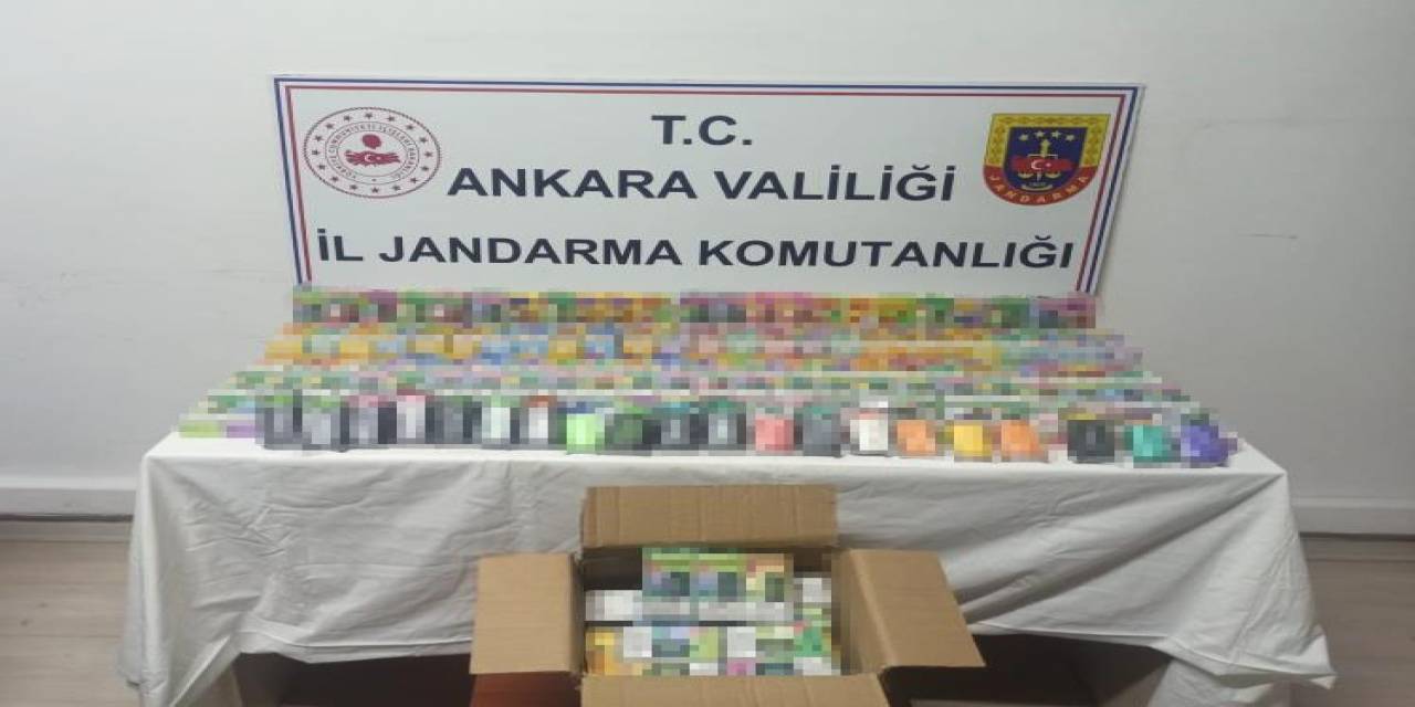 Başkentte 350 Adet Elektronik Sigara Ele Geçirildi