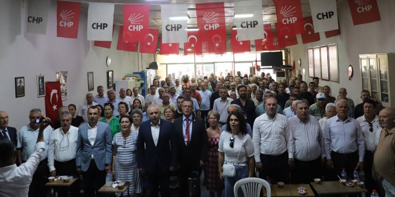 Alaşehir Chp’de Yeni Başkan Mustafa Öztürk Oldu
