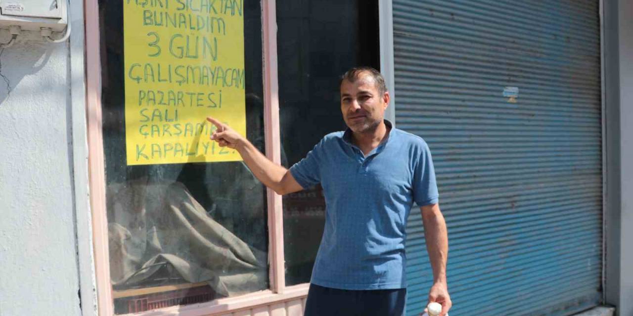 Basra Sıcakları Dükkan Kapattırdı