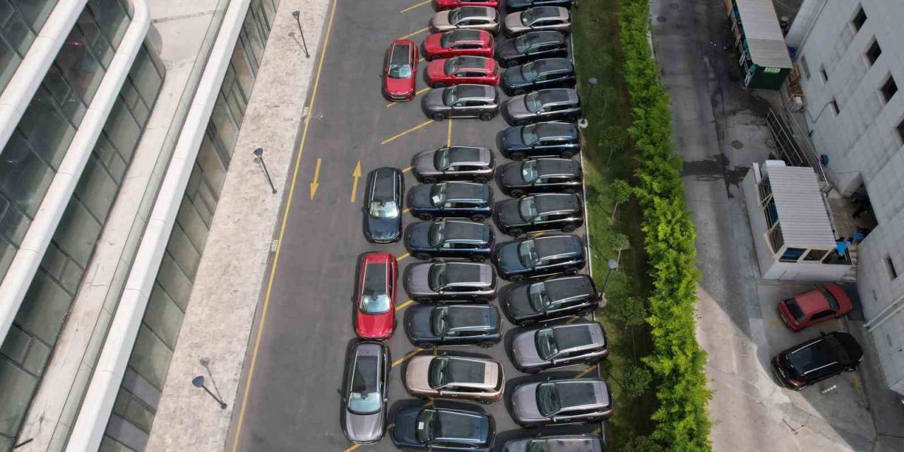 İstanbul’da Teslimat İçin Bekleyen Togg’lar Görüntülendi