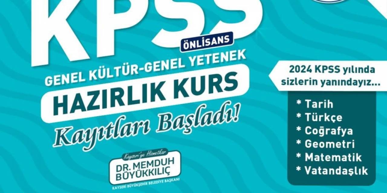 Büyükşehir Kaymek, 2024 Kpss’de Memur Adaylarının Yanında