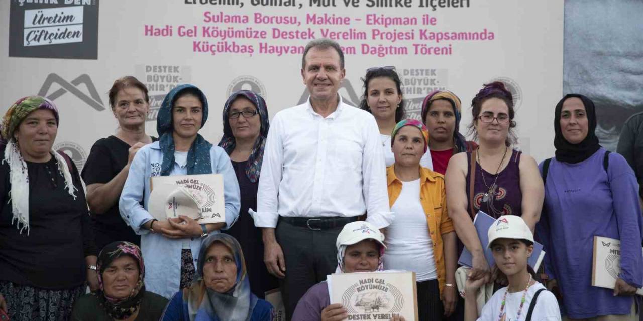 Başkan Seçer : "çiftçimize Destek Oluyoruz"