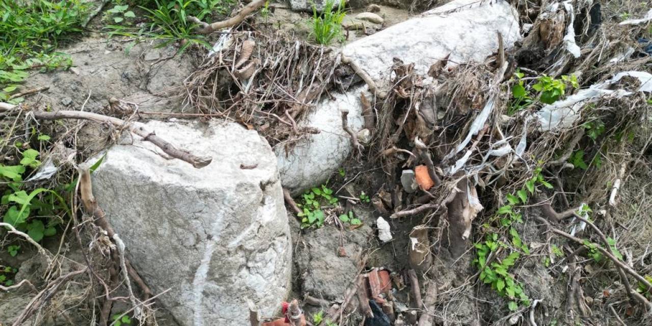 Amasra’daki Sel Antik Su Kanalının Parçalarını Ortaya Çıkardı