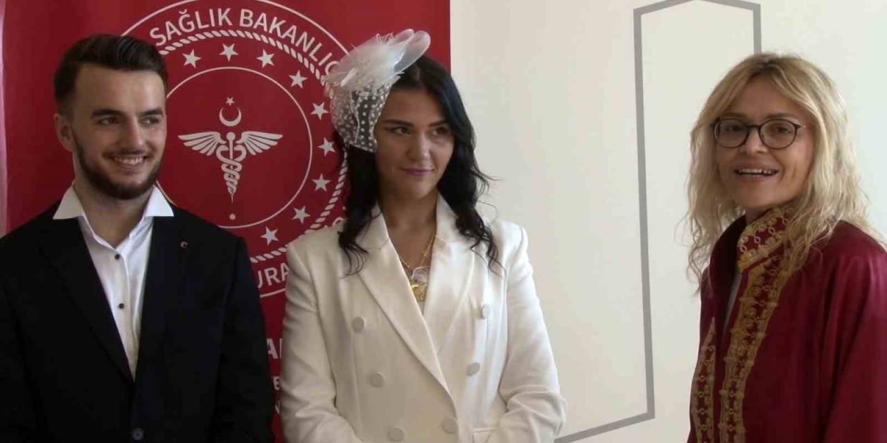 Damat Taburcu Olamayınca Nikah Hastanede Kıyıldı