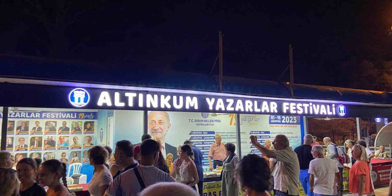 Didim 19. Altınkum Yazarlar Festivali Sona Erdi