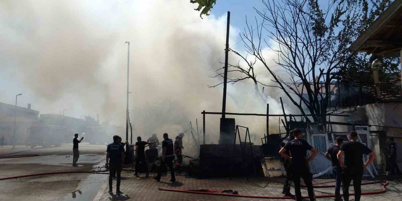Malatya’da Korkutan Yangın