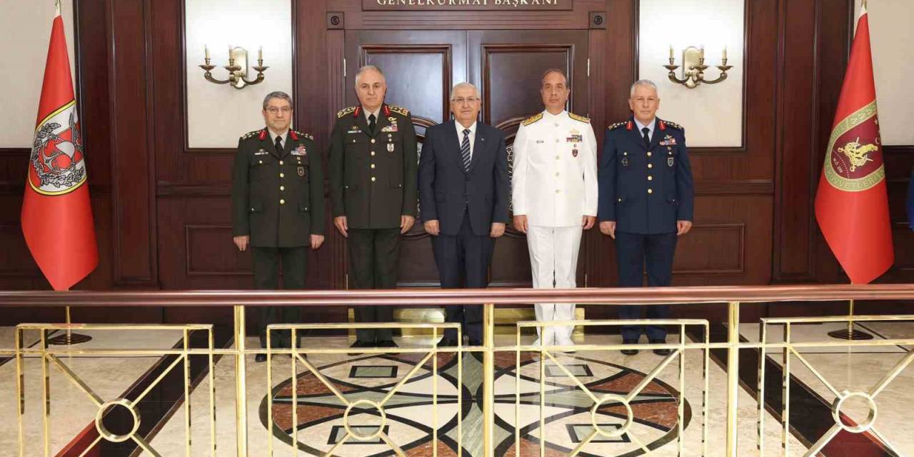 Bakan Güler’den Genelkurmay Başkanı Gürak’a Ziyaret