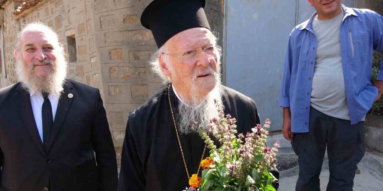 Fener Rum Patriği Bartholomeos, Gökçeada’ya Geldi