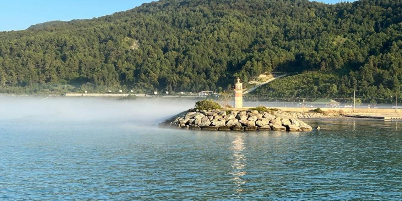 Deniz Buharlaştı, İlginç Görüntüler Oluştu