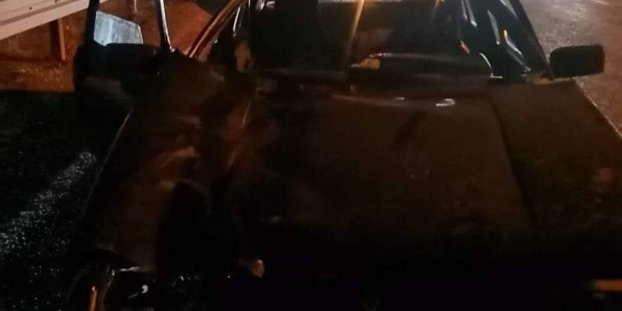 Otomobil Yola Fırlayan Katıra Çarptı: 2 Yaralı
