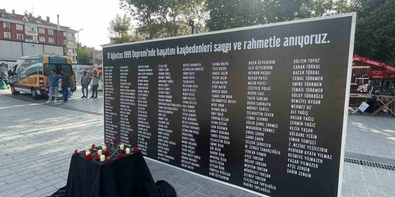 Avcılar Belediyesi Tarafından 17 Ağustos 1999 Marmara Depremi Anma Programı Düzenlendi