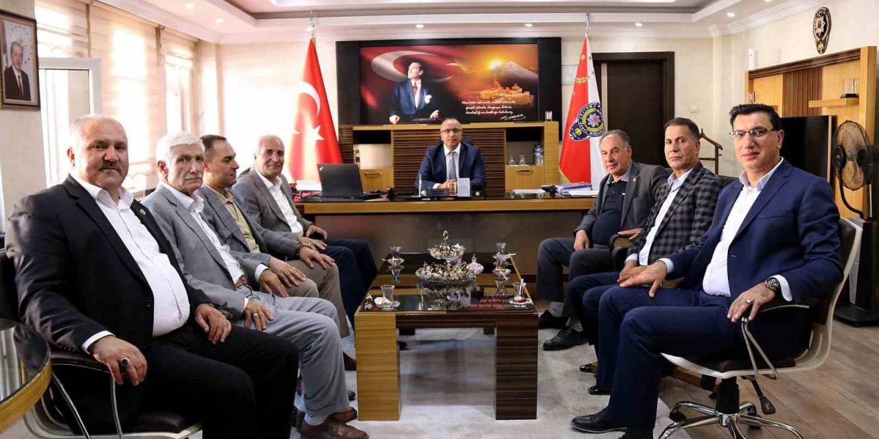 Ağrı’da Yeni Emniyet Müdürüne Ziyaret