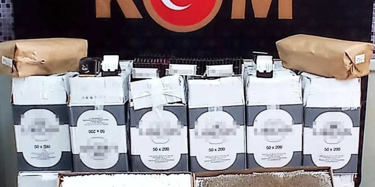 Tekirdağ’da 145 Bin Adet Makaron Ele Geçirildi