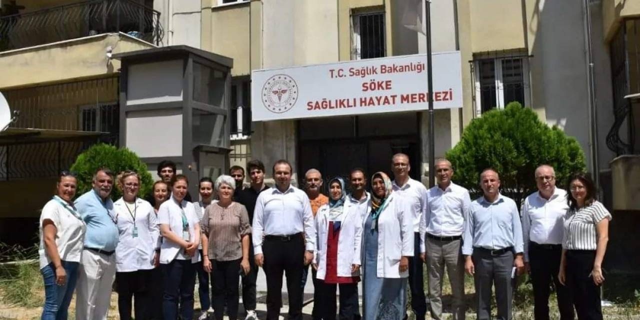 Aydın İl Sağlık Müdürü Şenkul, Söke’de Sağlık Kuruluşlarını İnceledi