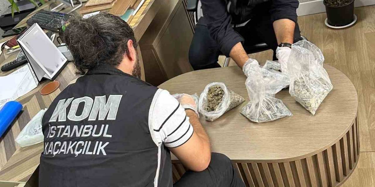 İstanbul’da Çoğunluğu Sikke, 5 Binin Üzerinde Tarihi Eser Ele Geçirildi