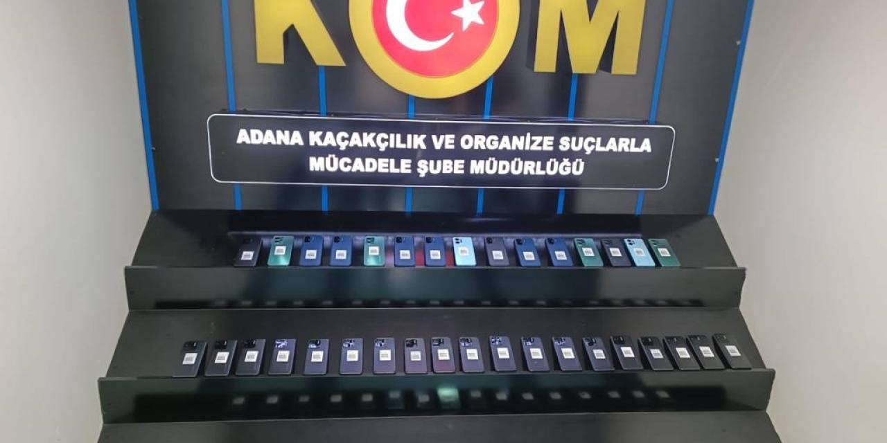 Adana’da Kaçakçılık Operasyonu
