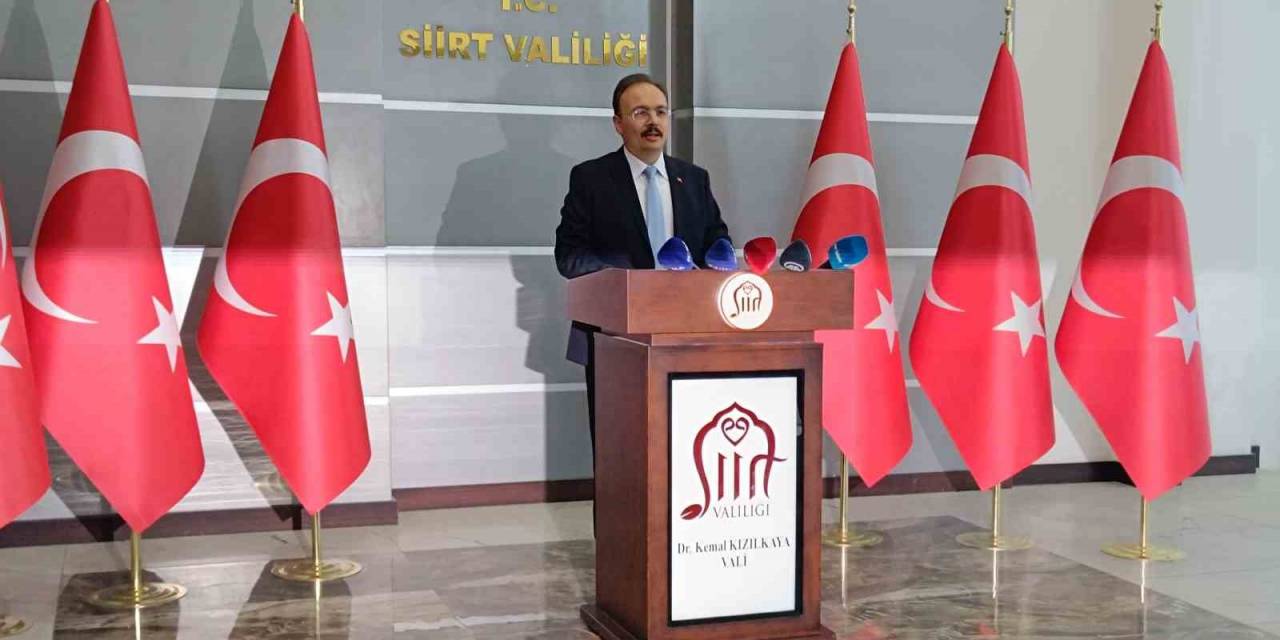 Siirt Valisi Kızılkaya Göreve Başladı