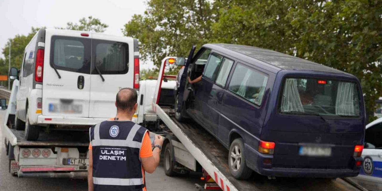 Servislere Sıkı Denetim: 54 Araca Ceza Kesildi