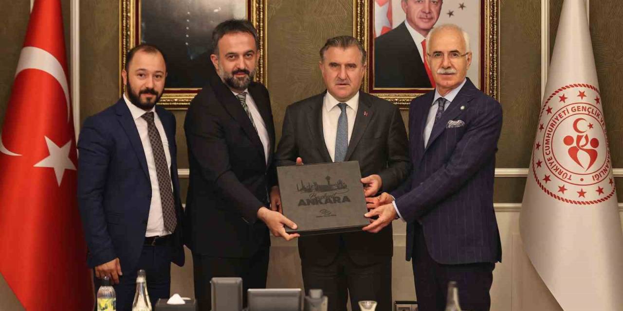 Ato Heyetinden Gençlik Ve Spor Bakanı Osman Aşkın Bak’a Ziyaret