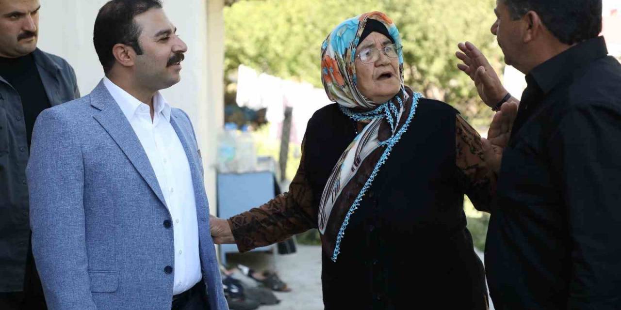 Taşkın Vatandaşlarla Buluştu